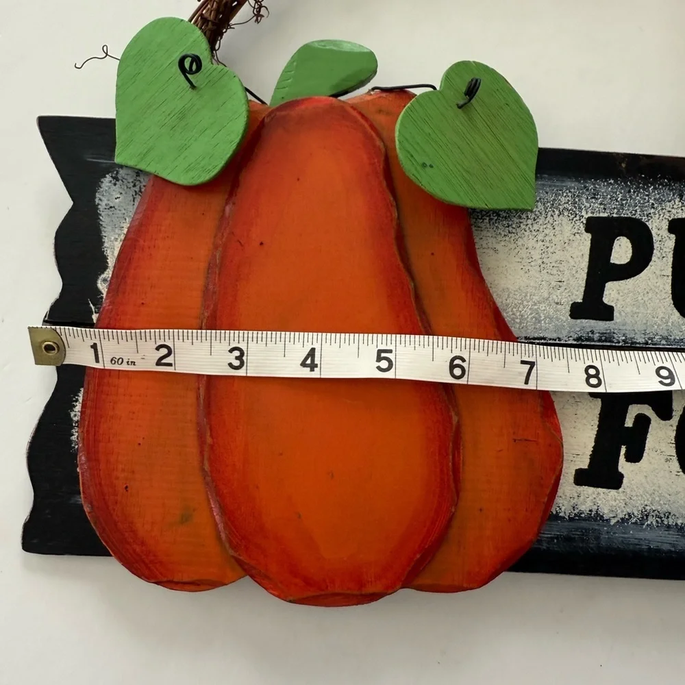 AUTUMN RUSTIC PUMPKINS FOR SALE HANGING DECORATION
